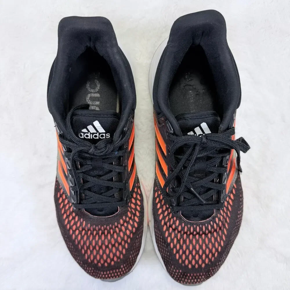 Adidas EQ21 T5 Trail Running Shoes Black Orange Iron Mens Size 8